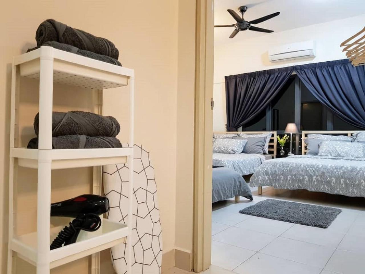 Puchong 8-12 Pax 5Min Lrt Cozy Apartment Ioi Mall Luaran gambar